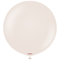 BALLON LATEX WHITE SAND 36"90CM X2 (Kalisan)