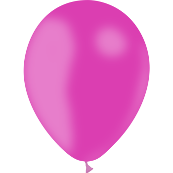 BALLON STD LATEX 10"25CM FUSHIA X100