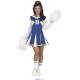 COSTUME CHEERLEADER BLEU T.M