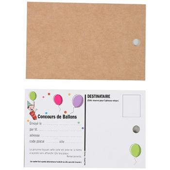CARTE CONCOURS BALLONS X100