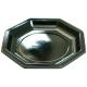 50 ASSIETTE OCTOGONALES NOIR 18.5CM
