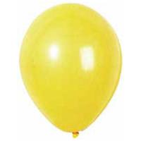 10 BALLONS STANDARD JAUNE