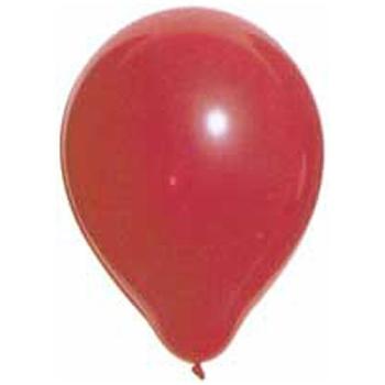 10 BALLONS STANDARD ROUGE