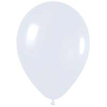 10 BALLONS STANDARD BLANC