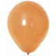 10 BALLONS STANDARD MANDARINE