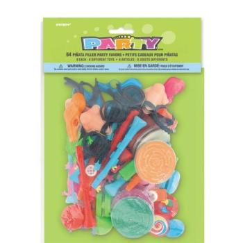 SACHET DE 64 JOUETS PINATA