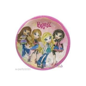 ASSIETTE BRATZ 17,8CM X8