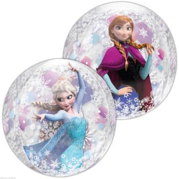 BALLON BUBBLE ROND REINE DES NEIGES