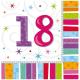 SERVIETTE ANNIVERSAIRE