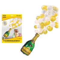 KIT BALLONS FESTIF OR (ballon bouteille+54ballons)