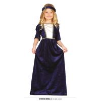COSTUME DAME MEDIEVALE 3-4 ANS