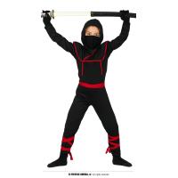 COSTUME NINJA NOIR T.10-12 ANS