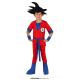 COSTUME NINJA ROUGE 10/12ANS