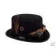 CHAPEAU STEAMPUNK NOIR