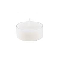 SET 6 BOUGIES CHAUFFE PLAT BLANC DIAM 3,5CM