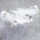 OISEAUX SUR PINCE BLANC X4 6.5 x 1.8 cm