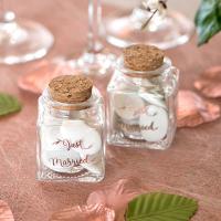 POT CARRE JUST MARRIED ROSE GOLD X12
