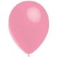 BALLON LATEX ROSE 28CM X12