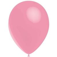 BALLON LATEX ROSE 28CM X12
