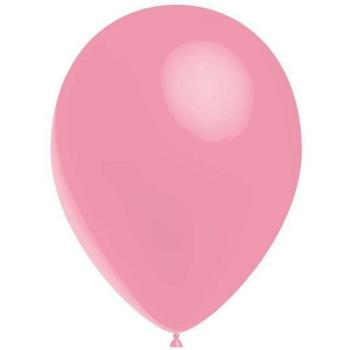 BALLON LATEX ROSE 28CM X12