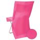 HOUSSE DE CHAISE SANS NOEUD X6 FUSHIA