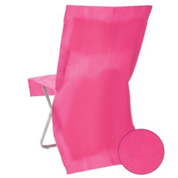 HOUSSE DE CHAISE SANS NOEUD X6 FUSHIA