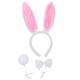 DEGUISEMENT SET BUNNY(DIADEME NOEUD PAP QUEUE)