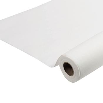 Chemin de table intissé blanc 40 cm x 7 m