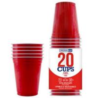 GOBELET ROUGE REUTILISABLE 53CL (X20)