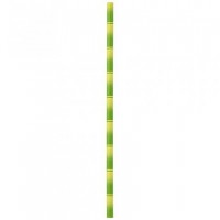 PAILLE PAPIER RIGIDE BAMBOU JUNGLE 196X6MM X100