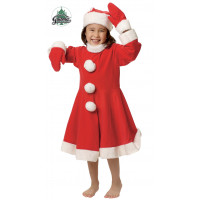 COSTUME MERE NOEL 5-6 ANS