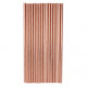 20 PAILLES CARTON ROSE GOLD METALLISE 19,5CM