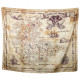 POSTER CHASSE AUX TRESORS PIRATE TISSU 150X190CM