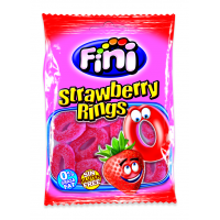 SACHET 100G STRAWBERRY RINGS