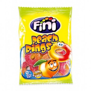 SACHET 100G PEACH RINGS