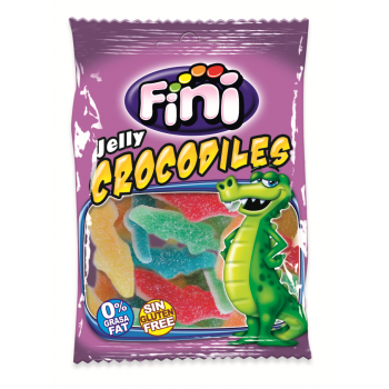 SACHET 100G JELLY CROCODILES