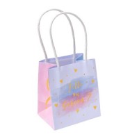 SACS CADEAUX GENDER REVEAL FILLE OU GARCON 10X11X7CM  X6