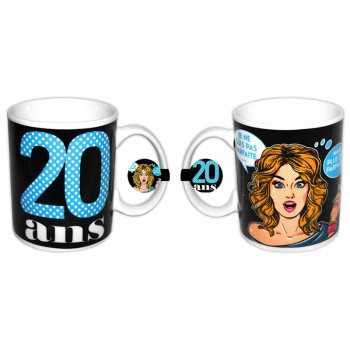 MUG AGE FEMME 20 ANS